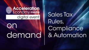 Digital Event - Sales Tax Rules, Compliance and Automation