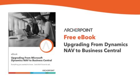 Upgrade Dynamics NAV eBook by ArcherPoint