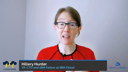 Hillery Hunter, VP, CTO, and IBM Fellow, shares how IBM Industry Cloud Containerizes Enterprise Apps