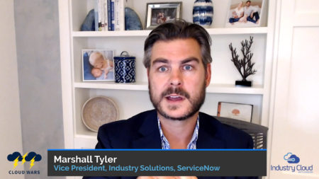Marshall Tyler, VP at ServiceNow, highlights the ServiceNow Industry Cloud Platform Adaptability