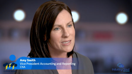 Amy Smith, VP Accounting & Reporting of CNA, recounts how Workday Industry Cloud simplified their Financial Systems