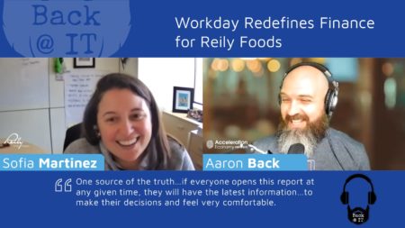 Sofia Martinez chats with Aaron on how Workday redefined finance for Reily Foods