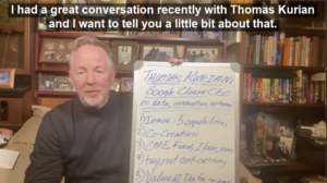 Screenshot from Cloud Wars Minute: Thomas Kurian interview preview