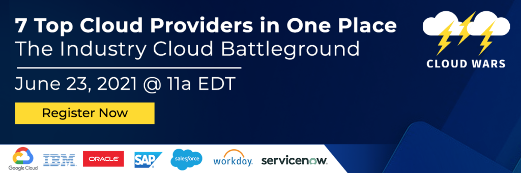 Ad for Industry Cloud Battleground event