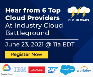 Industry Cloud Battleground event ad