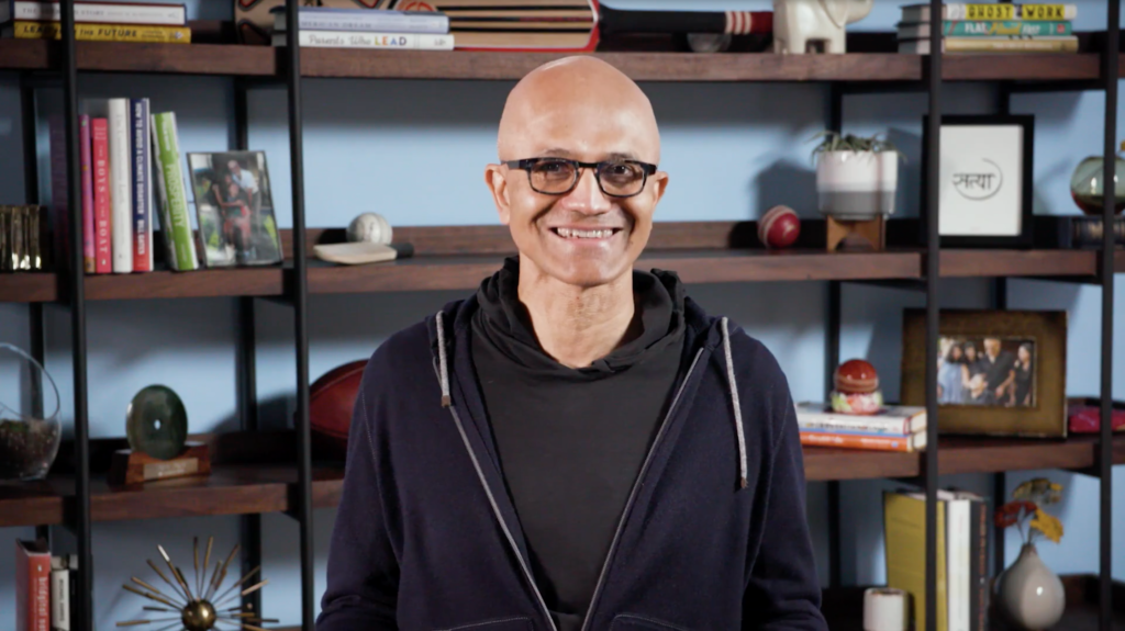 Microsoft CEO Nadella: Leaders Realized, ‘I Won’t Exist if I’m not in ...