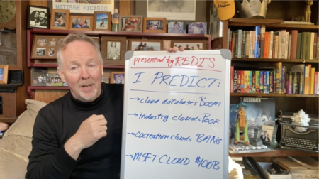 Screenshot from Cloud Wars Minute video on predictions for 2022