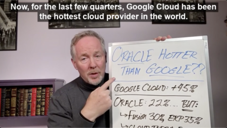 Screengrab from Cloud Wars Minute on Oracle Q2