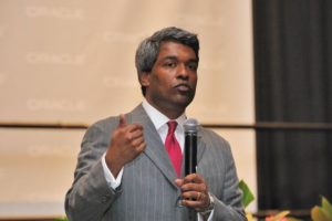 Thomas Kurian Google Cloud CEO is mentioned in cloud-computing trends 2018