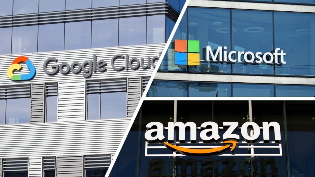Cloud Wars News - Google-Amazon-Microsoft - 04.30.2022