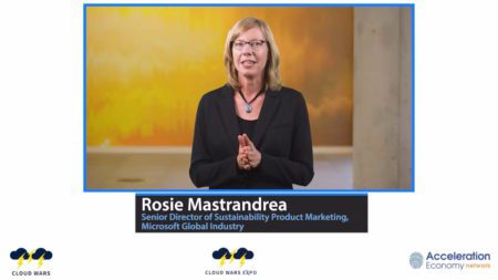 Rosie Mastrandrea - Sr Director of Sustainability, Product Marketing, Microsoft Global Industry