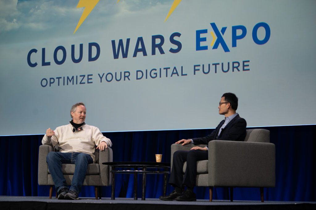 Luyi Yang suggested ways to improve disrupted supply chains at Cloud Wars Expo.
