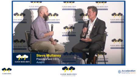 Interview with Aviatrix CEO Steve Mullaney at Cloud Wars Expo