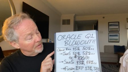Oracle Q1 Blowout