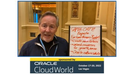 Safra Catz Oracle CloudWorld Keynote