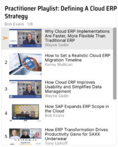 Defining a Cloud ERP Strategy Playlist